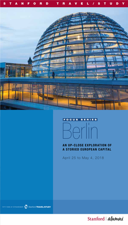 April 25 to May 4, 2018 REICHSTAG BUILDING