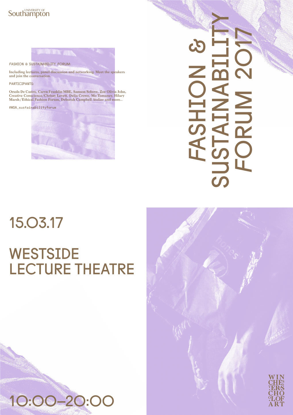 15.O3.17 Westside LECTURE THEATRE 1O:OO–2O:OO