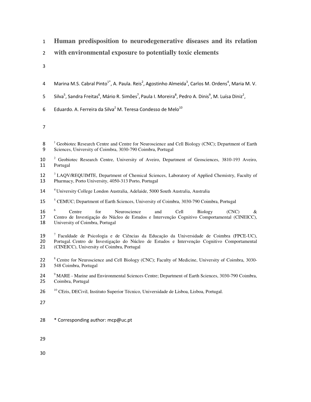 Human Predisposition to Neurodegenerative Diseases and Its Relation