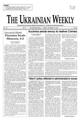 The Ukrainian Weekly 1994