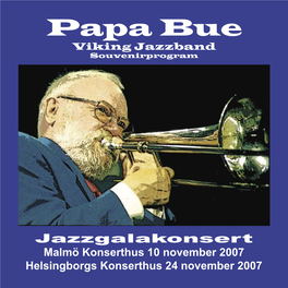 Papa Bue Viking Jazzband Souvenirprogram