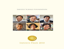 Infosys Prize 2010 the Infosys Science Foundation Securing India's Scientific Future