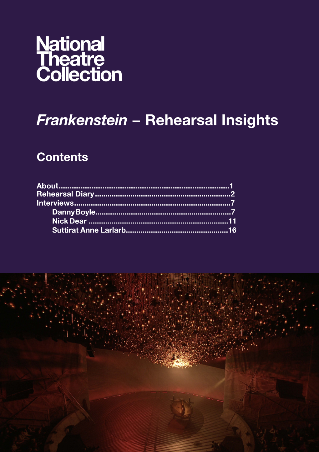 Frankenstein − Rehearsal Insights