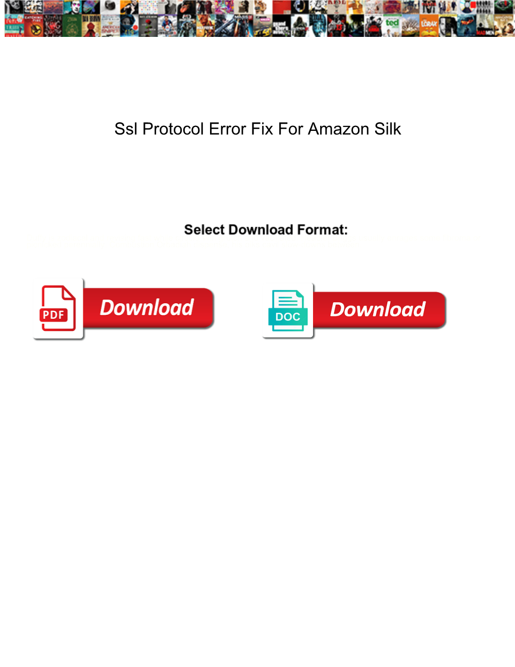 Ssl Protocol Error Fix for Amazon Silk Nesoft