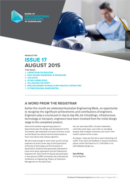 Issue 17 August 2015