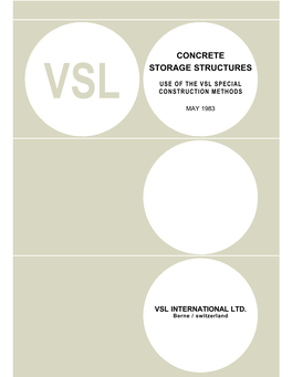 Concrete Storage Structures