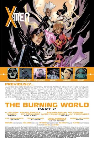 The Burning World Part 2 G