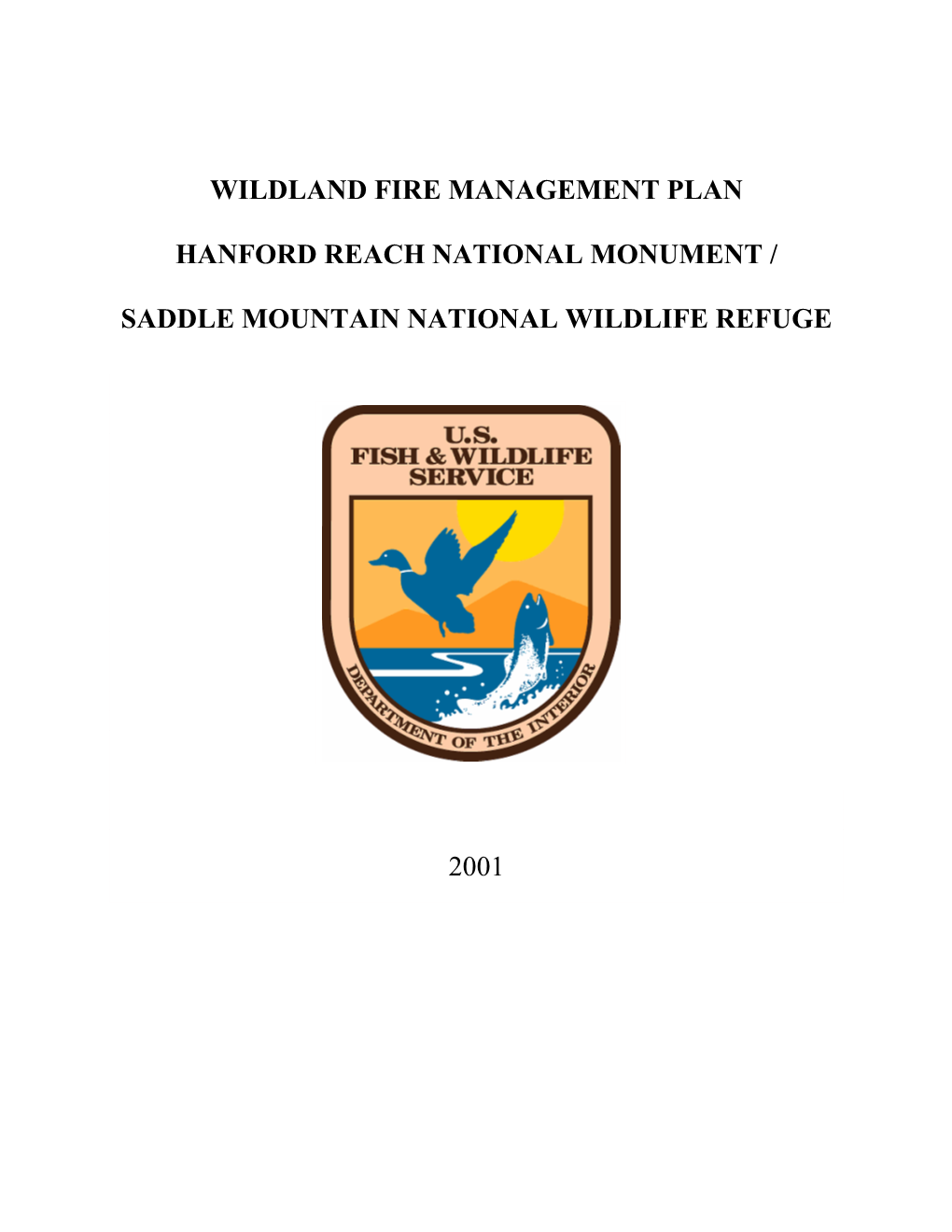 Wildland Fire Management Plan