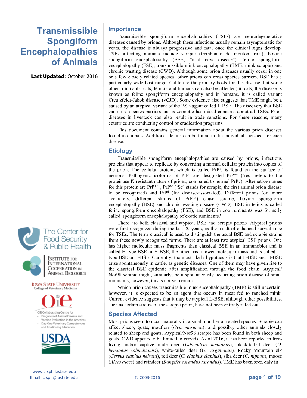 Transmissible Spongiform Encephalopathy Mixes by Serial Saliva and Urine by Chronic Wasting Disease-Infected Deer by Protein Misfolding Cyclic Amplification