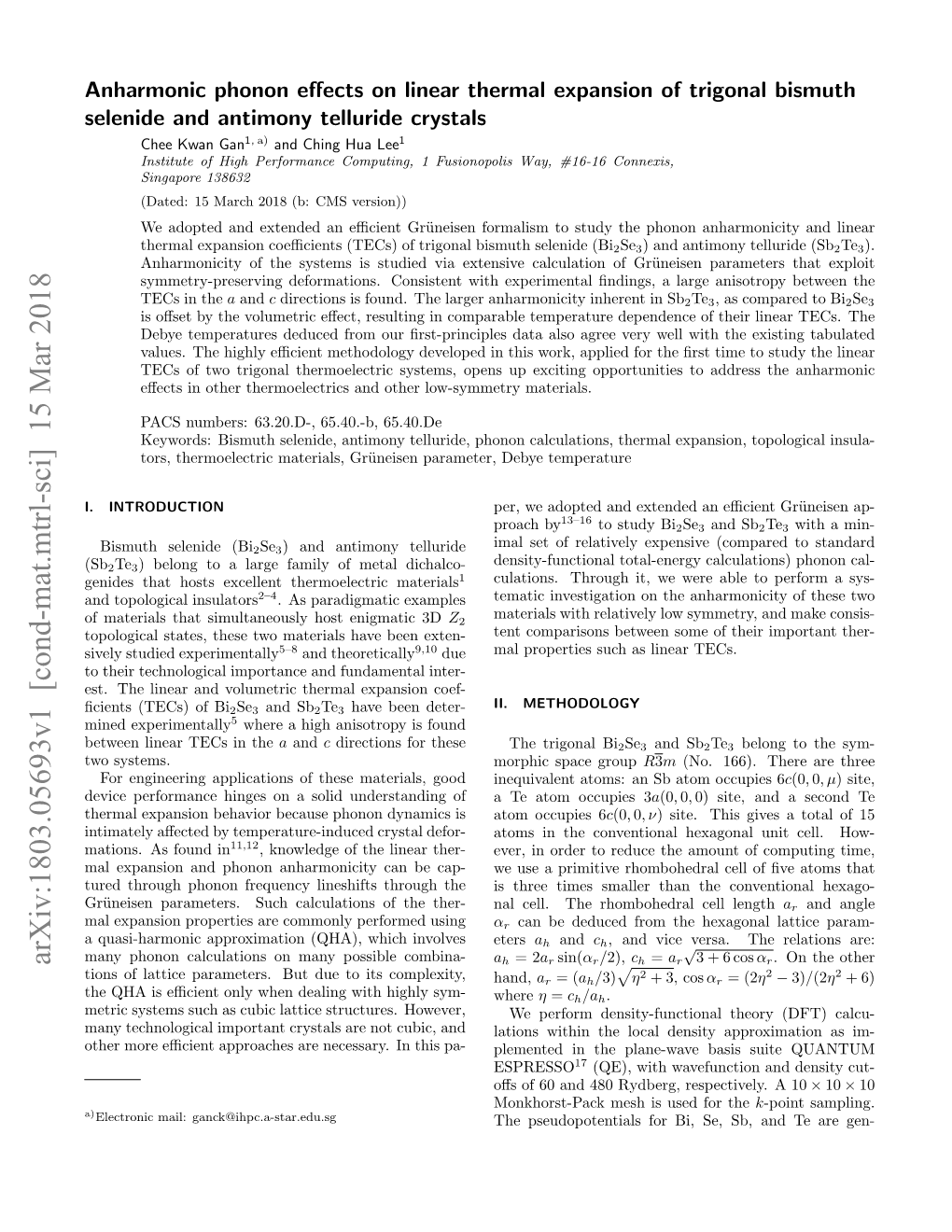 Anharmonic Phonon Effects on Linear Thermal Expansion of Trigonal Bismuth Selenide and Antimony Telluride Crystals