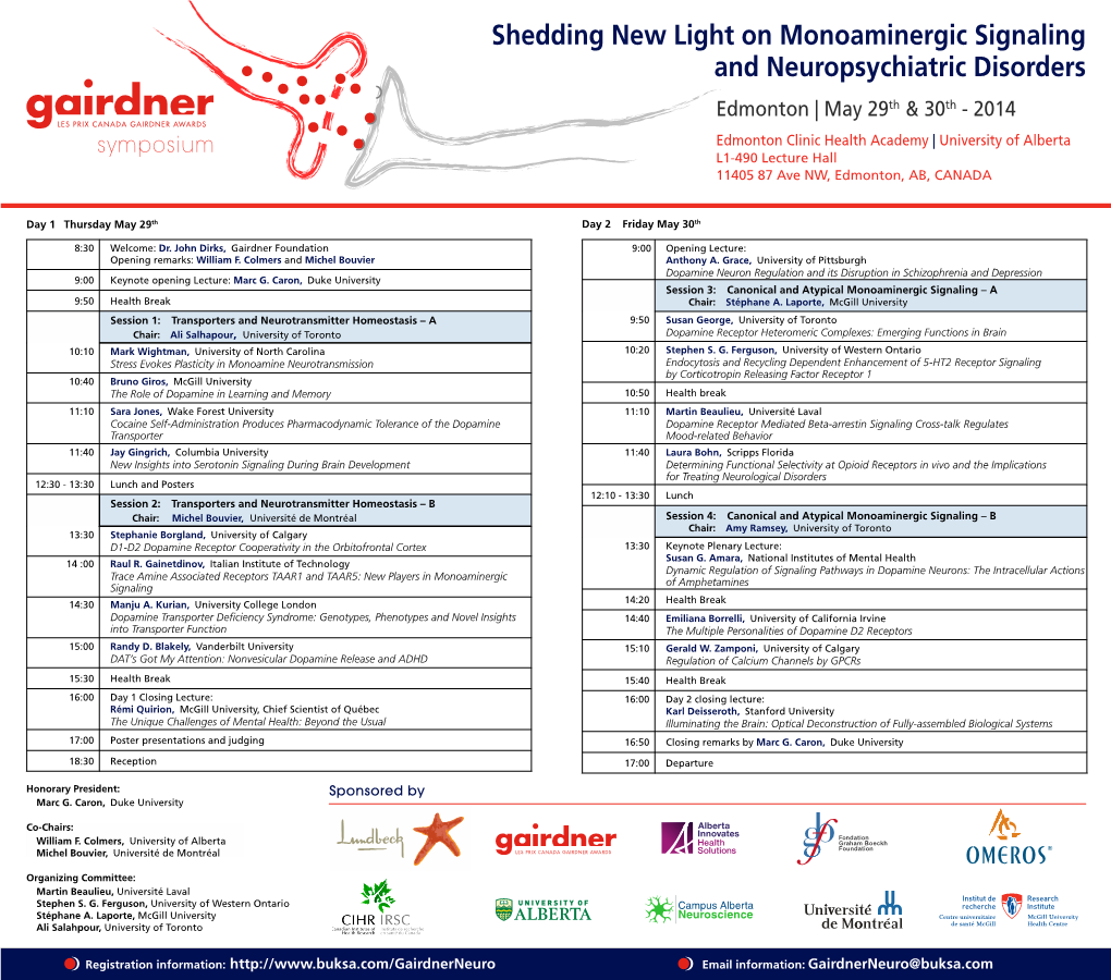 Shedding New Light on Monoaminergic Signaling And