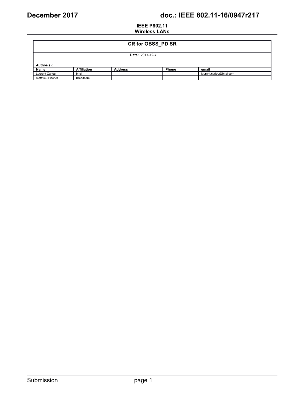 IEEE P802.11 Wireless Lans s97