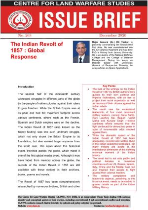 The Indian Revolt of 1857 : Global Response
