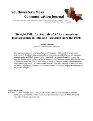 Southwestern Mass Communication Journal