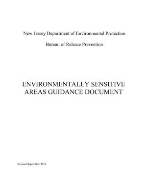 Environmentally Sensitive Areas Guidance Document