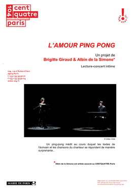 L'amour Ping Pong