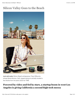 Silicon Valley Goes to the Beach | TIME.Com 4/16/14, 12:35 PM