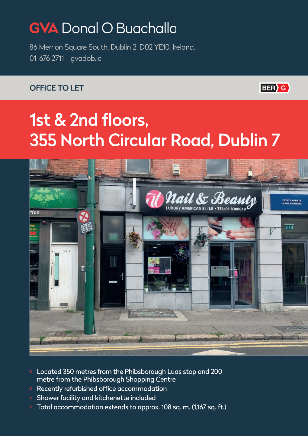 1St & 2Nd Floors, 355 North Circular Road, Dublin 7
