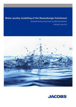 Water Quality Modelling of the Ruamahanga Catchment