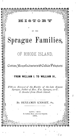 Sprague Families, K