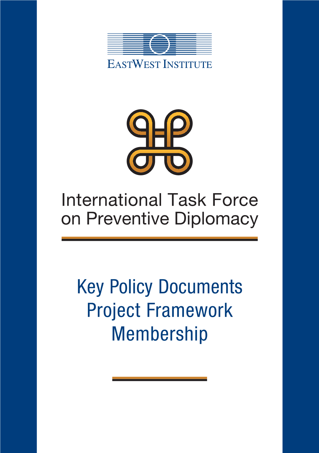 International Task Force on Preventive Diplomacy.Pdf