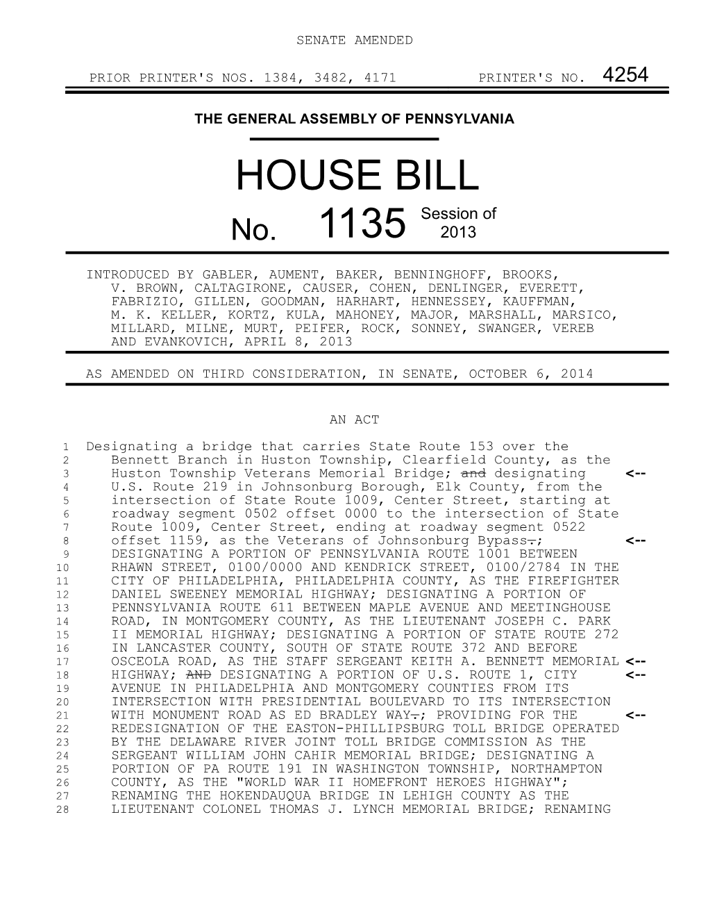 HOUSE BILL Session of No