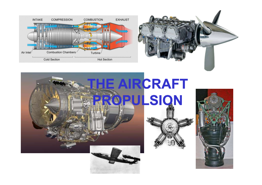 The Aircraft Propulsion the Aircraft Propulsion - DocsLib