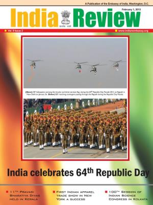 India Celebrates 64Th Republic