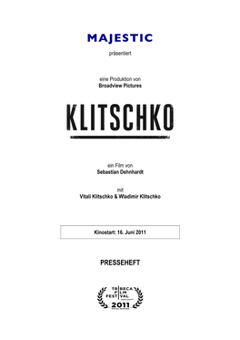 KLITSCHKO Presseheft