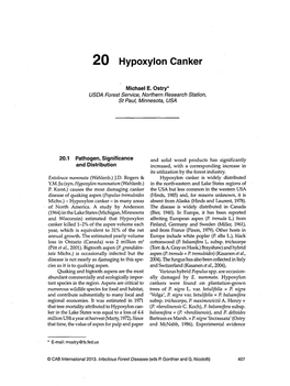 Hypoxylon Canker