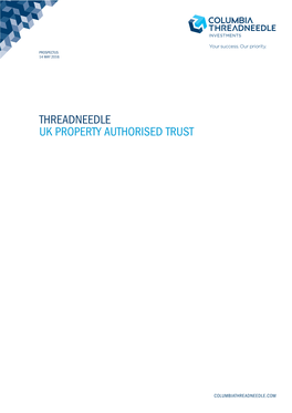 Threadneedle PAIF (Feeder Fund) Prospectus