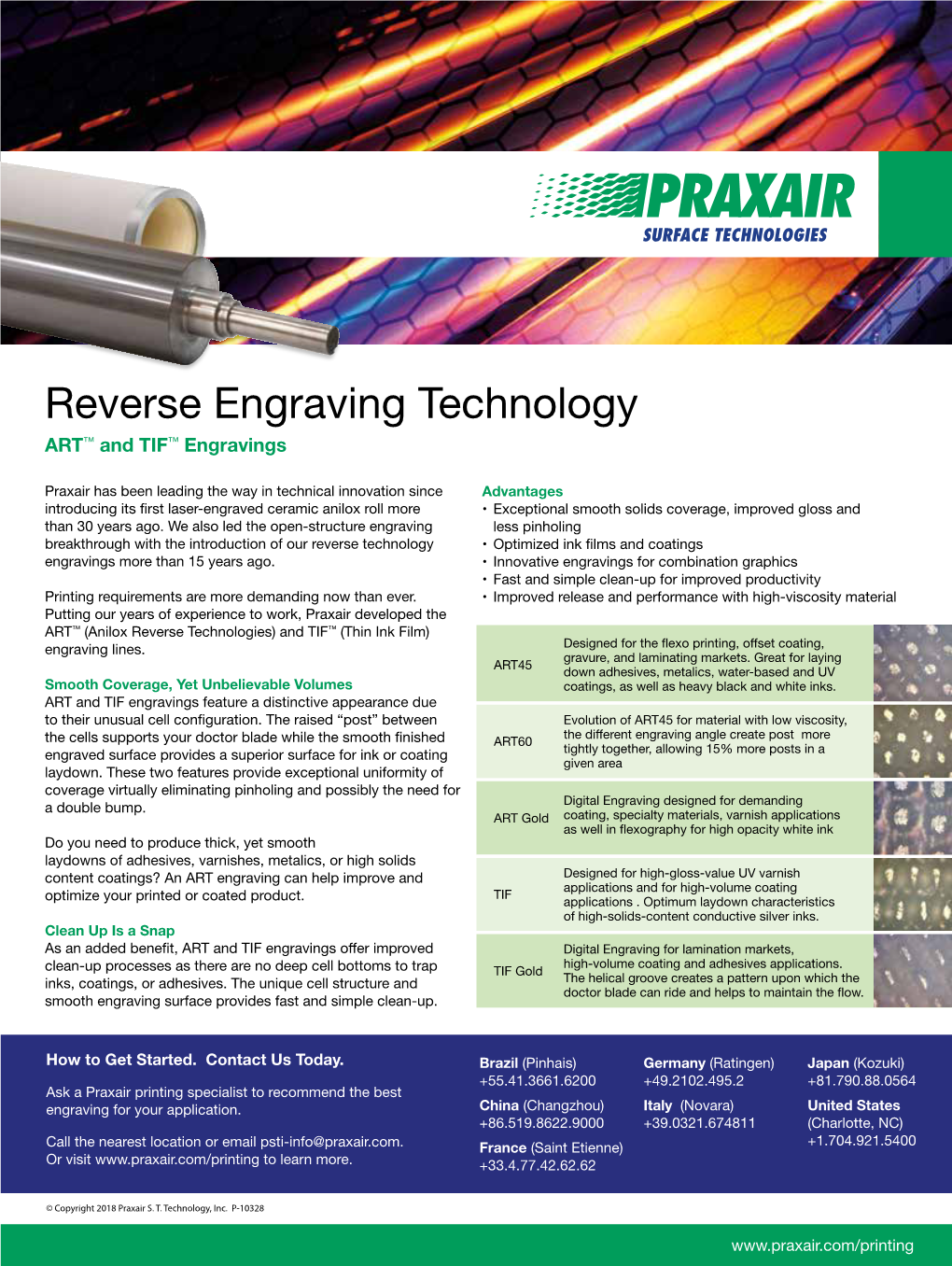 Reverse Engraving Technology ART™ and TIF™ Engravings