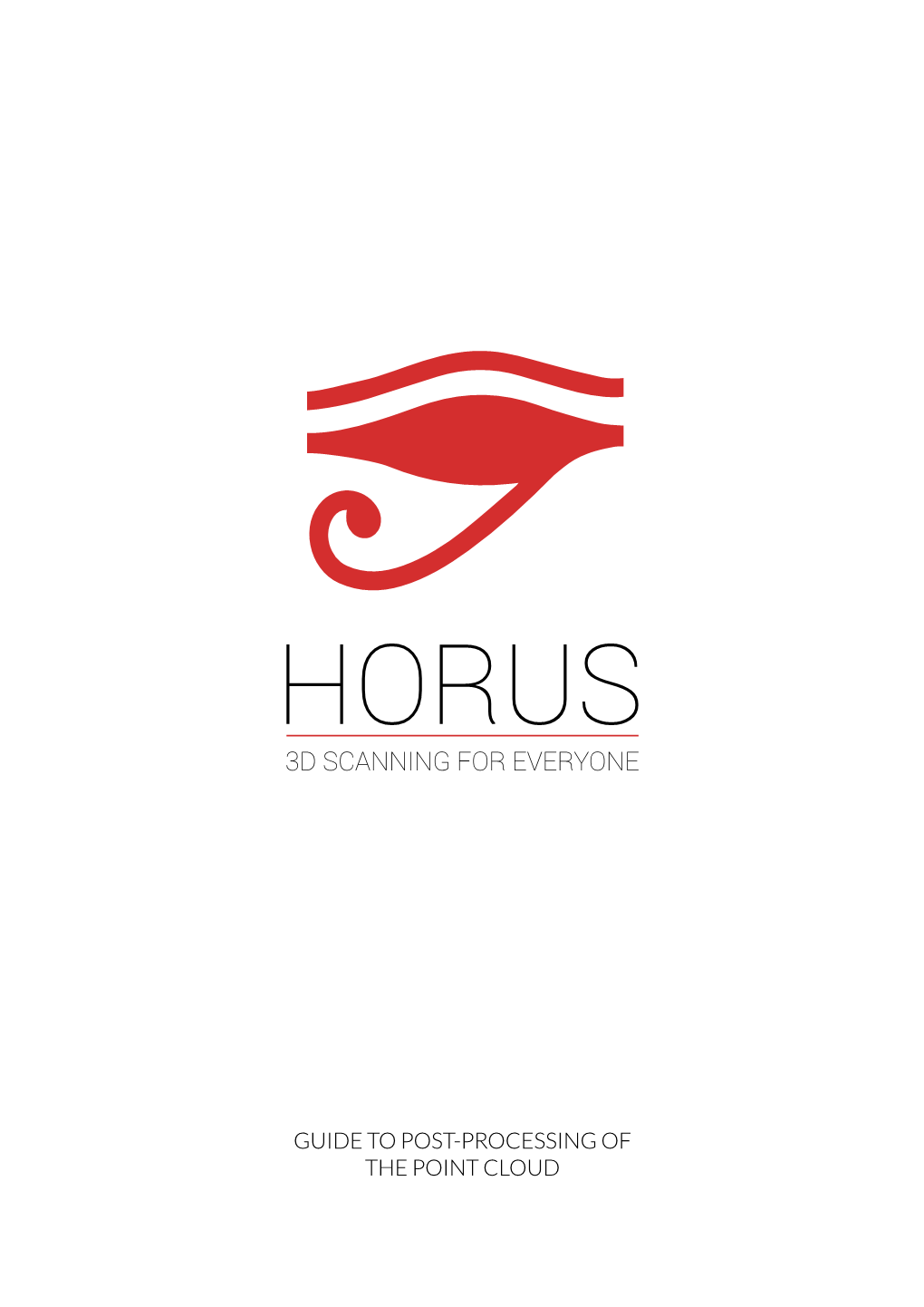 Horus: Guide to Post-Processing of the Point Cloud EN