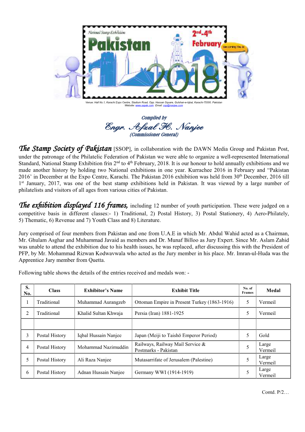 Pakistan 2018 CG Report