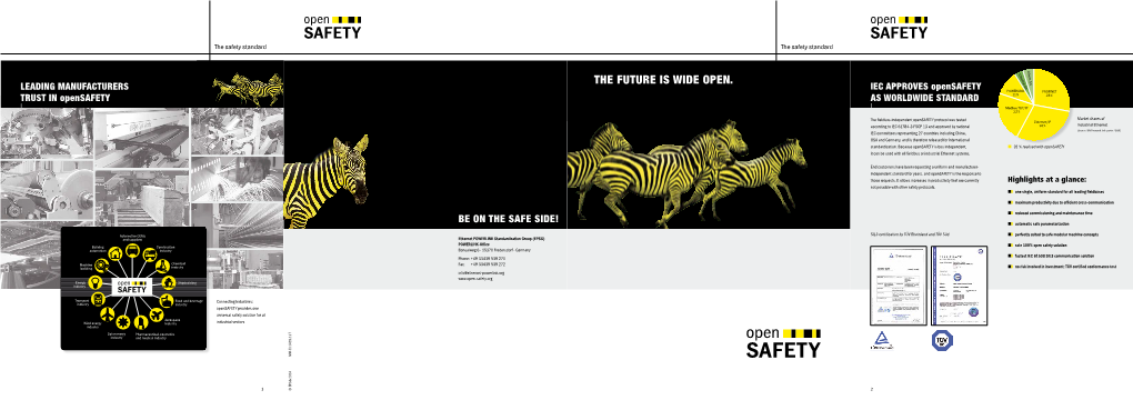 Flyer Opensafety "The Future Is Wide Open"