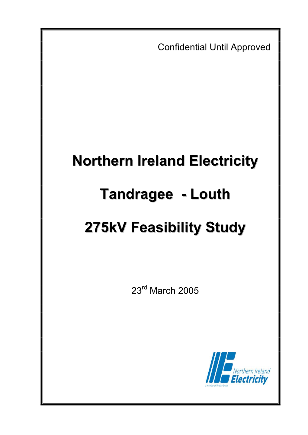 Northern Ireland Electricity Tandragee