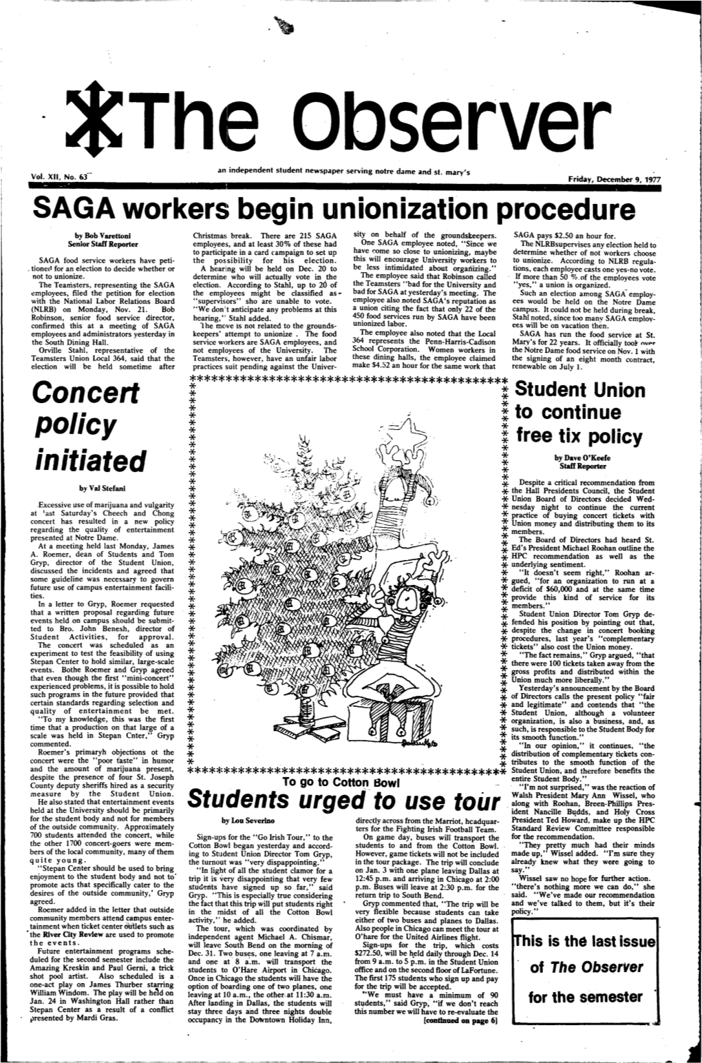 SAGA Workers Begin Unionization Procedure Concert