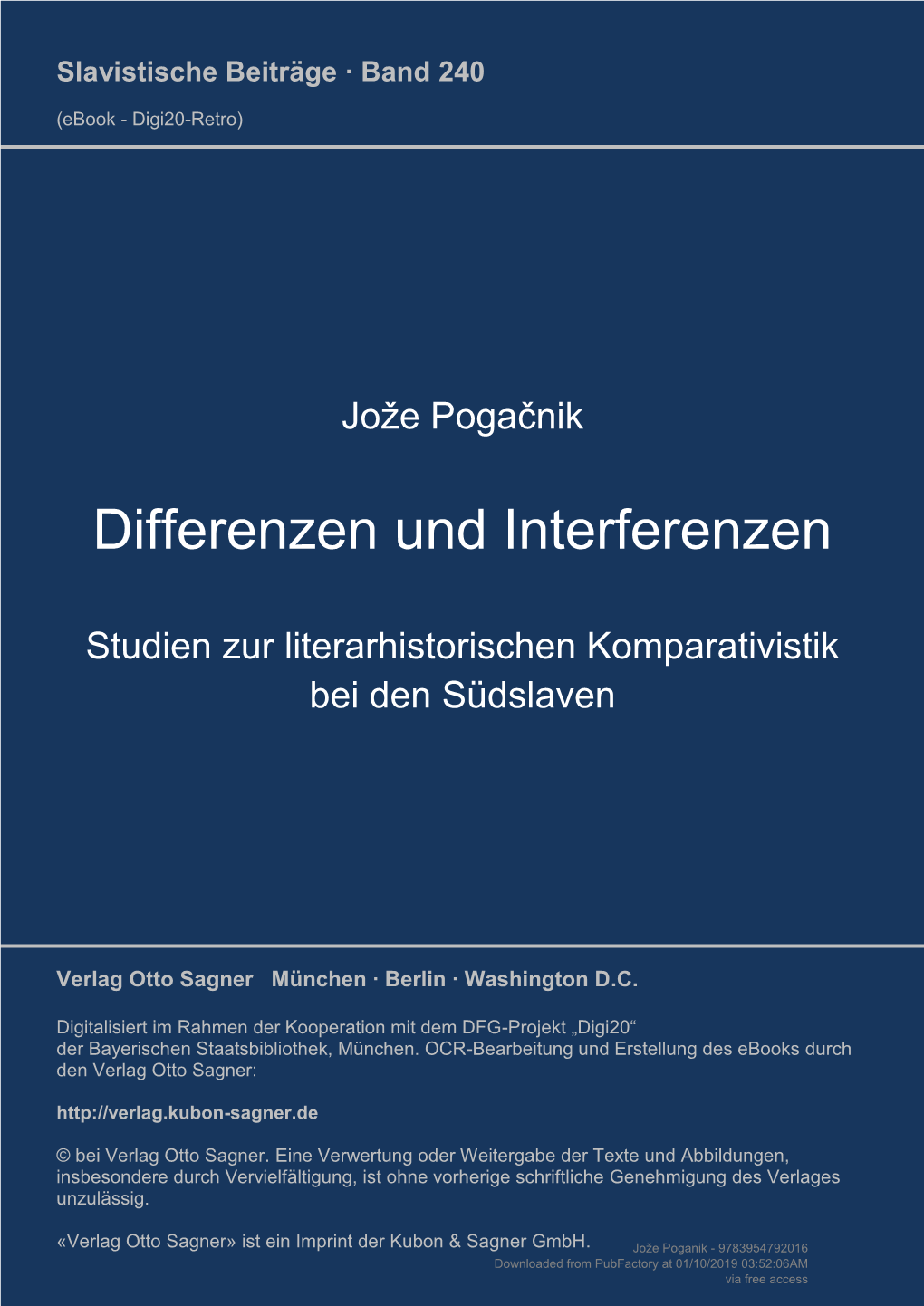 Differenzen Und Interferenzen