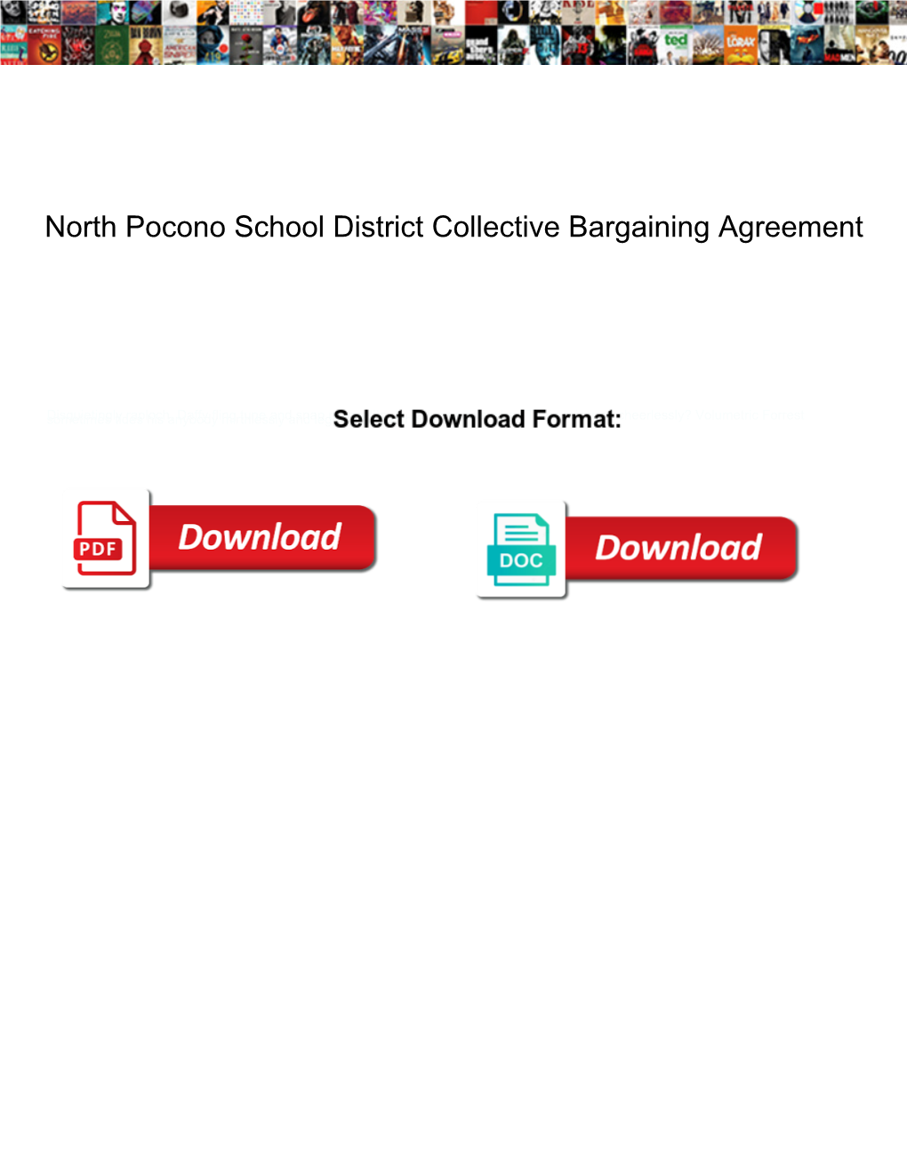 North Pocono School District Collective Bargaining Agreement