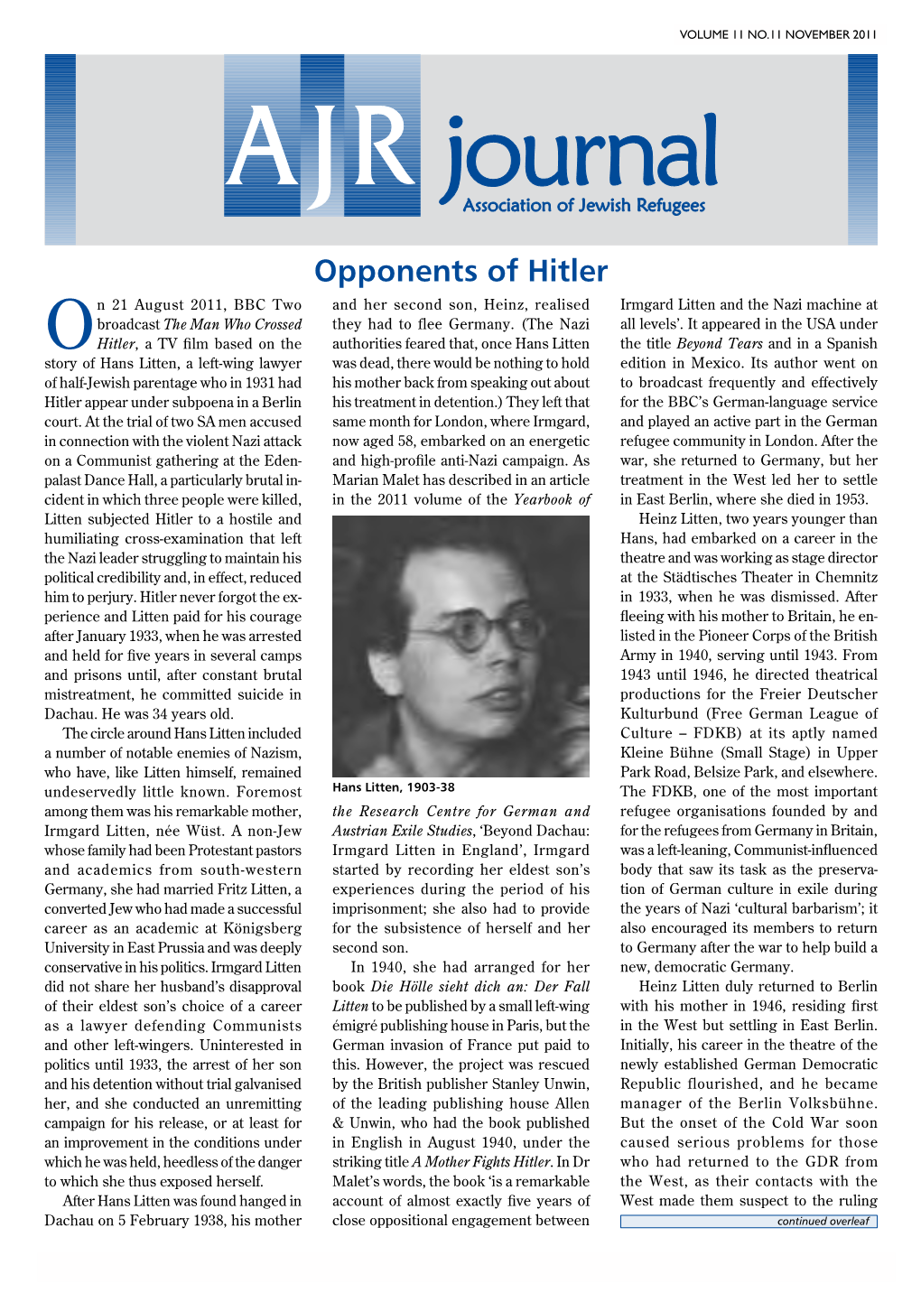 Opponents of Hitler