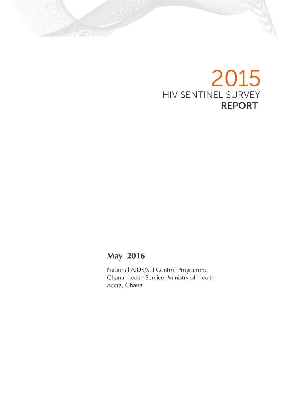 HIV Sentinel Survey 2015