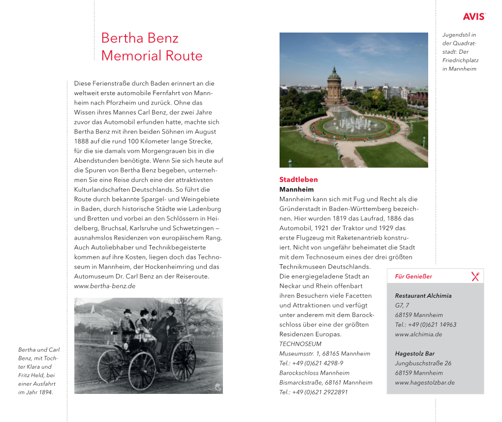 Bertha Benz Memorial Route: Das Automuseum Dr