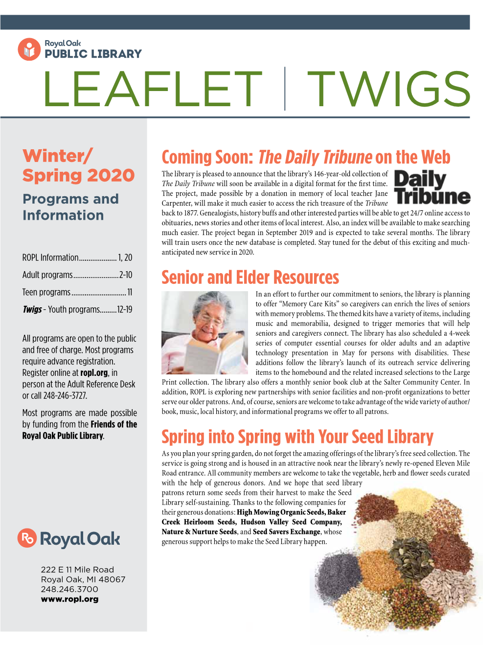 Leaflet | TWIGS