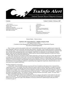 Tsuinfo Alert, February 2007