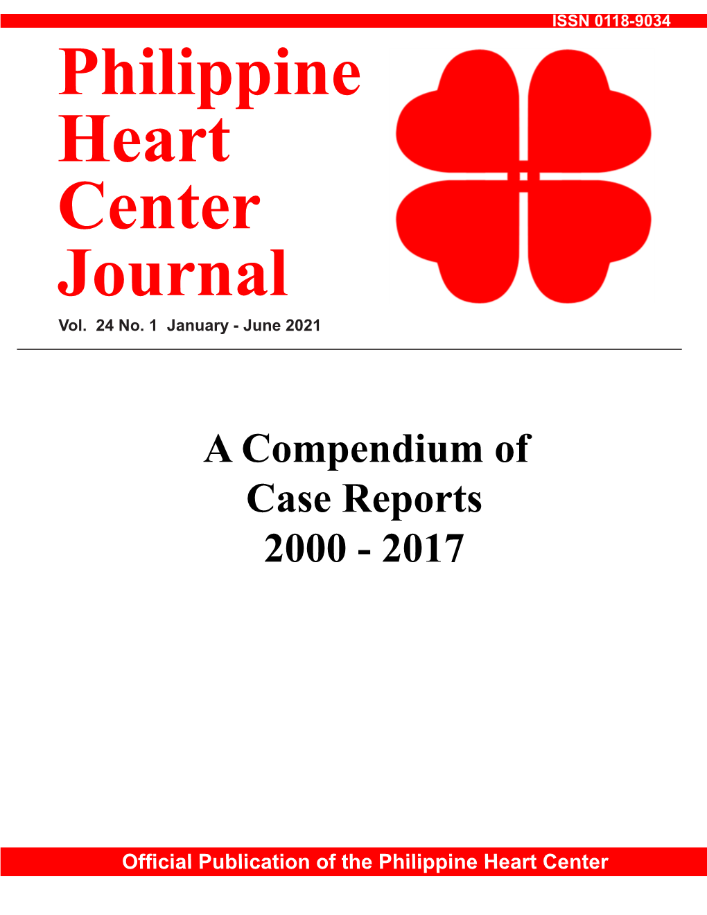 Philippine Heart Center Journal Vol