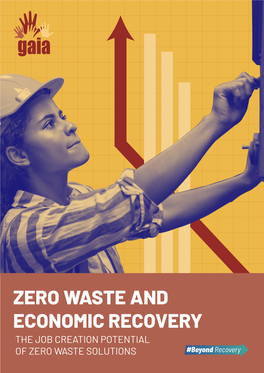 Zero Waste and Economic Recovery the Job Creation Potential