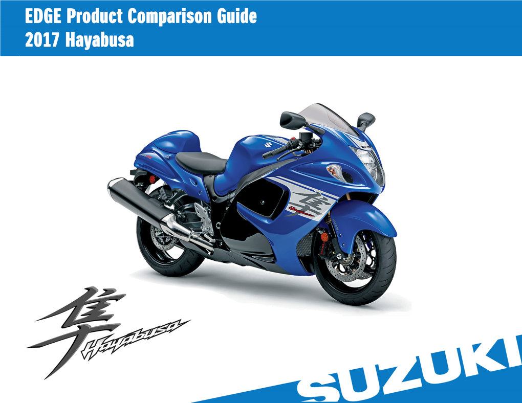 2017 Suzuki Hayabusa