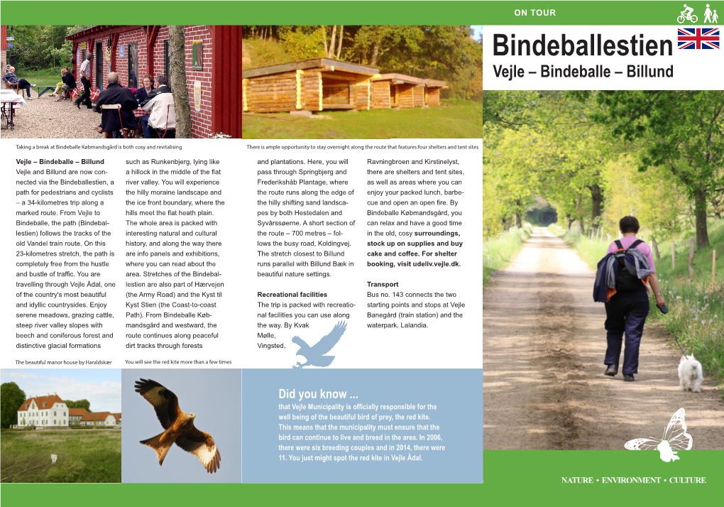 Bindeballestien Vejle – Bindeballe – Billund