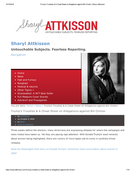 Sharyl Attkisson