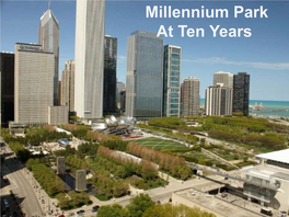 Millennium Park at Ten Years